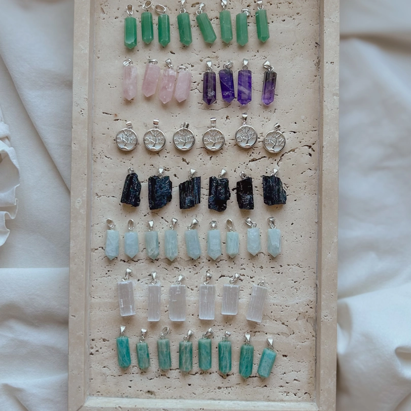 pendente punta Amazzonite